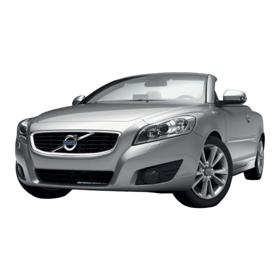 Volvo C70 2010 Instructieboekje