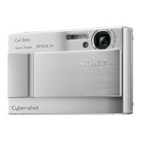 Sony Cyber-Shot DSC-T10 Gebruiksaanwijzing