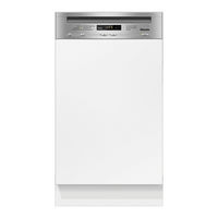 Miele G 4720 Gebruiksaanwijzing