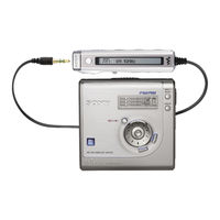 Sony MZ-NHF800 Gebruiksaanwijzing