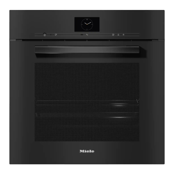 Miele DGC 7665 HC Pro Gebruiks- En Montagehandleiding