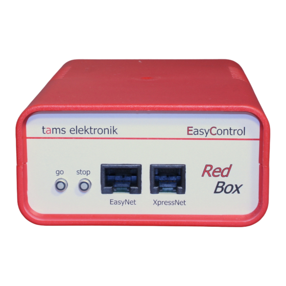 tams elektronik RedBox EasyControl Basic Handleiding