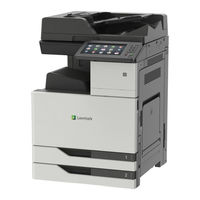 Lexmark CX923 Gebruikershandleiding