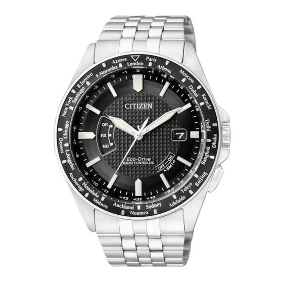 Citizen H144 Gebruiksaanwijzing