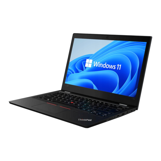 Lenovo ThinkPad L390 Gebruikershandleiding