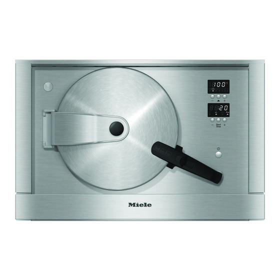 Miele DGD 4635 Gebruiks- En Montagehandleiding