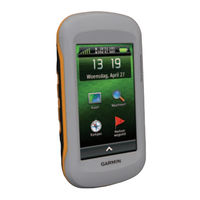 Garmin montana 650 Snelstartgids