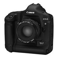 Canon EOS-1D Mark II Digital Instructiehandleiding