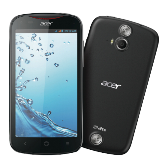 Acer Liquid E2 Duo Gebruikershandleiding