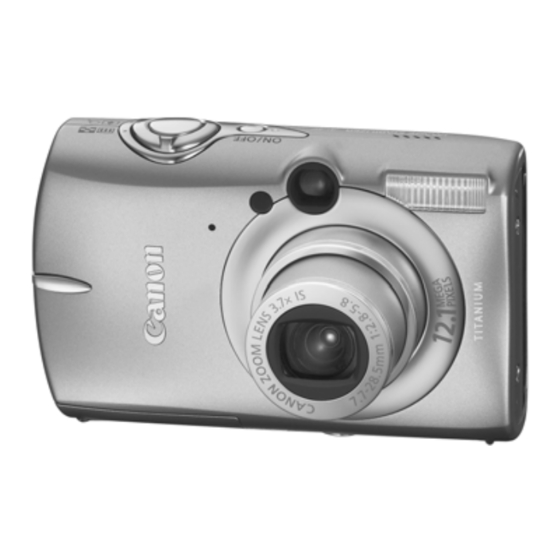 Canon Digital IXUS 960 IS Gebruikershandleiding