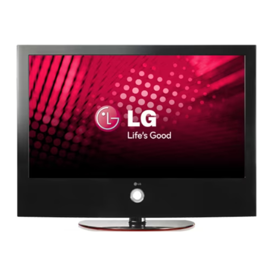 LG 32LG60 Series Gebruiksaanwijzing