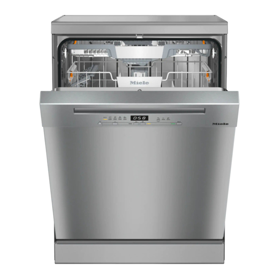 Miele G 5310 Gebruiksaanwijzing