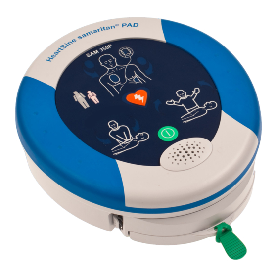 HeartSine samaritan PAD SAM 350P Gebruikershandleiding