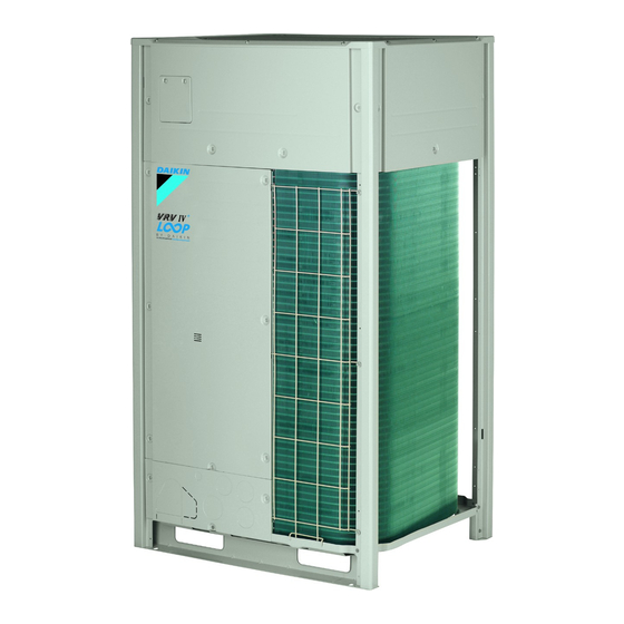 Daikin VRV IV Q+ Series Uitgebreide Handleiding Voor De Installateur En De Gebruiker