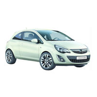 Opel CORSA 2013 Gebruikershandleiding