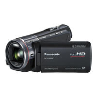 Panasonic HC-X900M Gebruiksaanwijzing