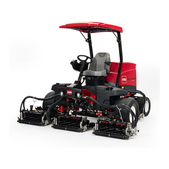 Toro Reelmaster 5210 Series Gebruikershandleiding