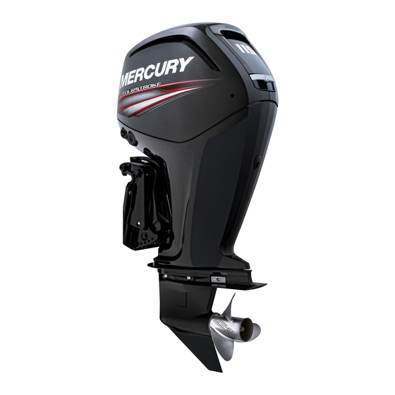 Mercury Marine 80 EFI Handleiding