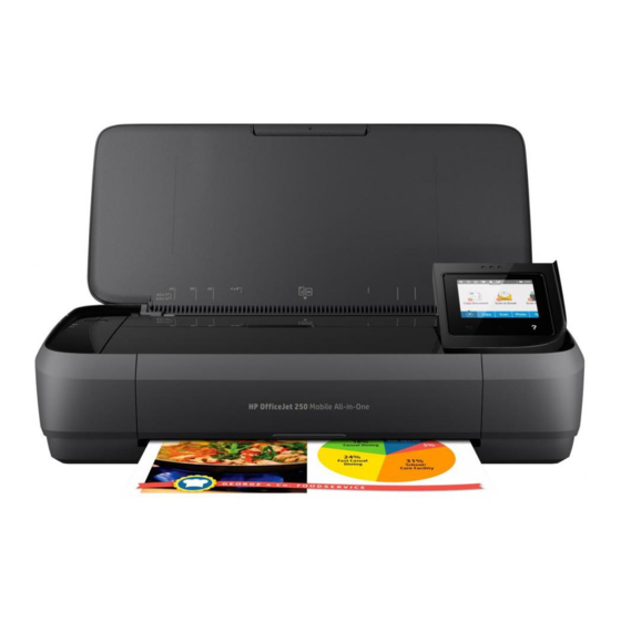 HP OfficeJet 250 Gebruikershandleiding