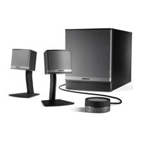 Bose Companion 3 II Gebruikershandleiding