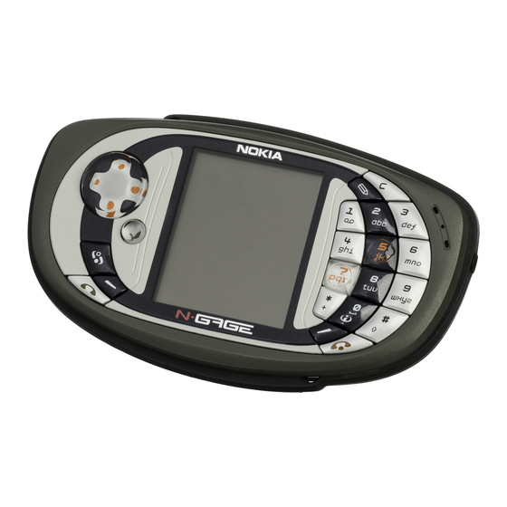 Nokia N GAGE QD Gebruikershandleiding