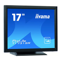 Iiyama ProLite T1731SR-B1 Gebruikershandleiding