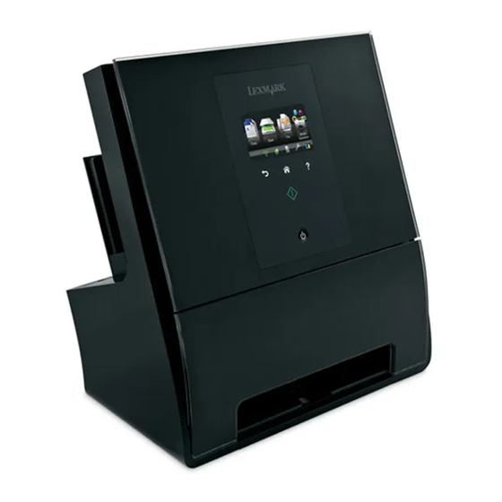 Lexmark Genesis S800 Series Gebruikershandleiding