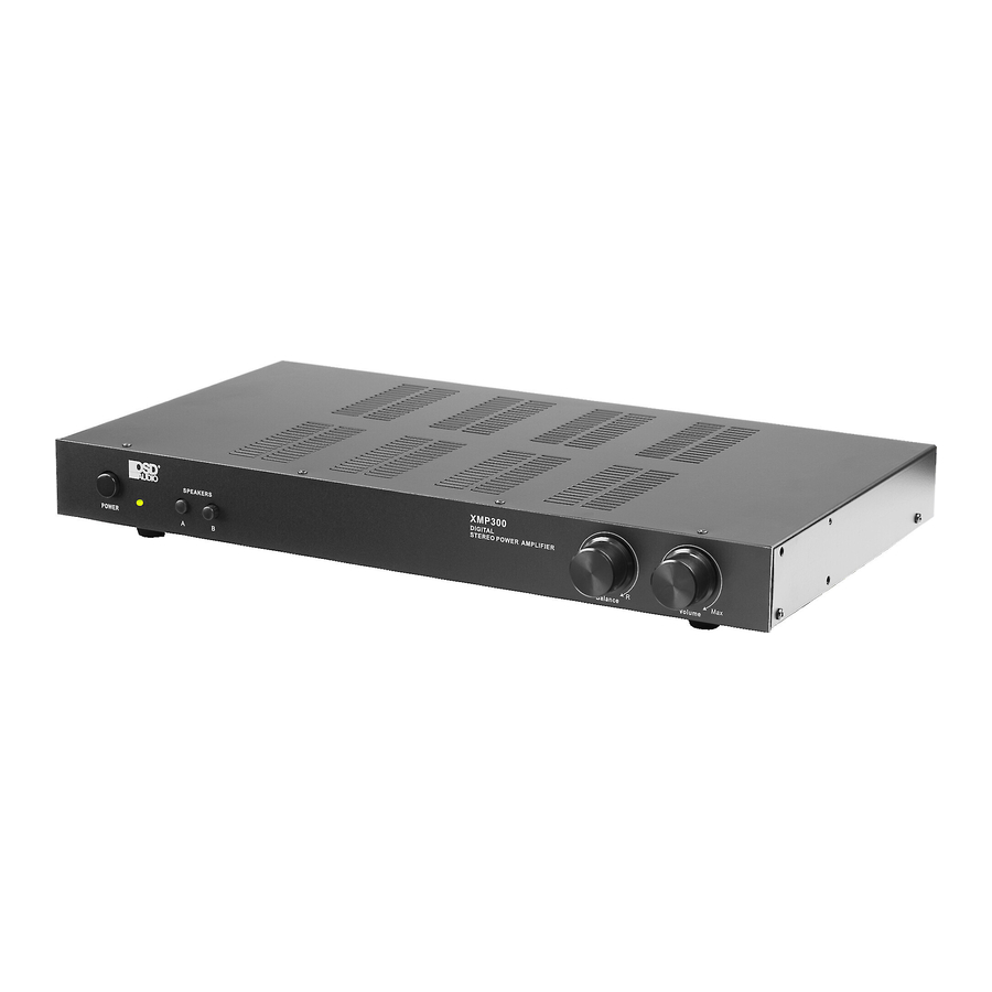 OSD XMP300 digitale stereo eindversterker