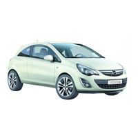 Opel CORSA 2012 Gebruikershandleiding