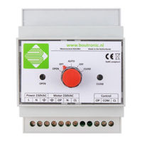 Boutronic Motor Control 1V Gebruiksaanwijzing