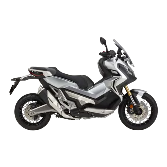 Honda ADV750 2017 Instructieboekje