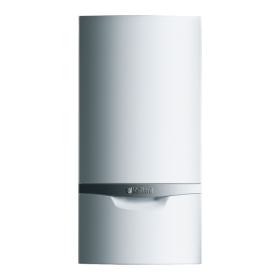 Vaillant ecoTEC plus VC BE 806/5-5 Gebruiksaanwijzing