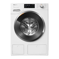 Miele WWI 860 Gebruiksaanwijzing