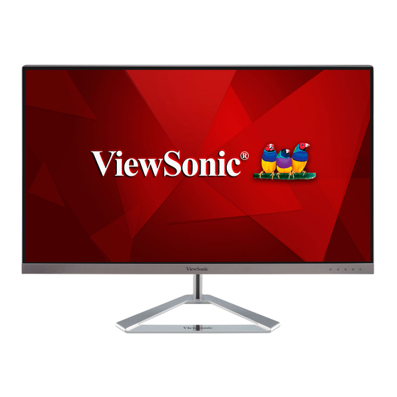 ViewSonic VX2776-4K-mhd Gebruikshandleiding