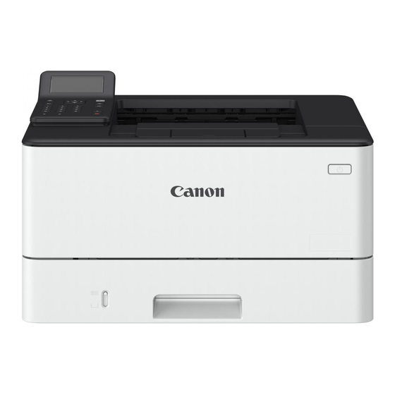 Canon LBP246dw Gebruikershandleiding