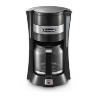 DeLonghi ICM15210 Gebruiksaanwijzingen