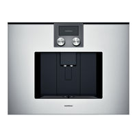 Gaggenau CMP 250 Gebruiksaanwijzing