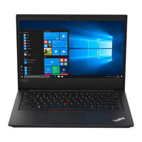 Lenovo ThinkPad E490 Gebruikershandleiding