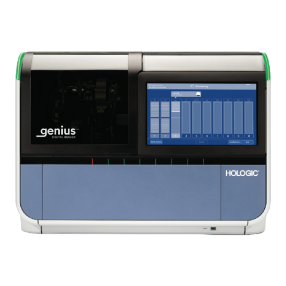 Hologic Genius digitale imager Gebruikershandleiding