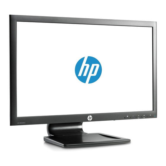 HP ZR2330w Gebruikershandleiding