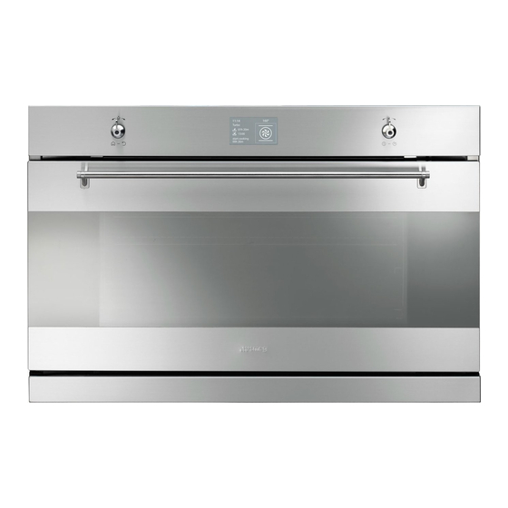 Smeg SFP3900X Gebruiksaanwijzing