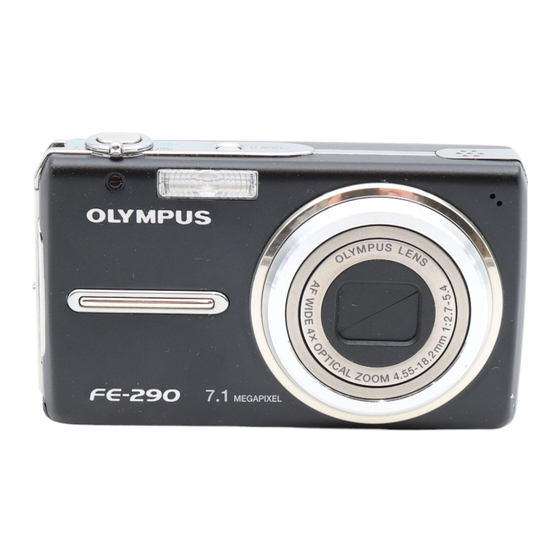 Olympus FE-290/X-825 Gebruiksaanwijzing