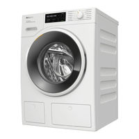 Miele WSI 863 Gebruiksaanwijzing