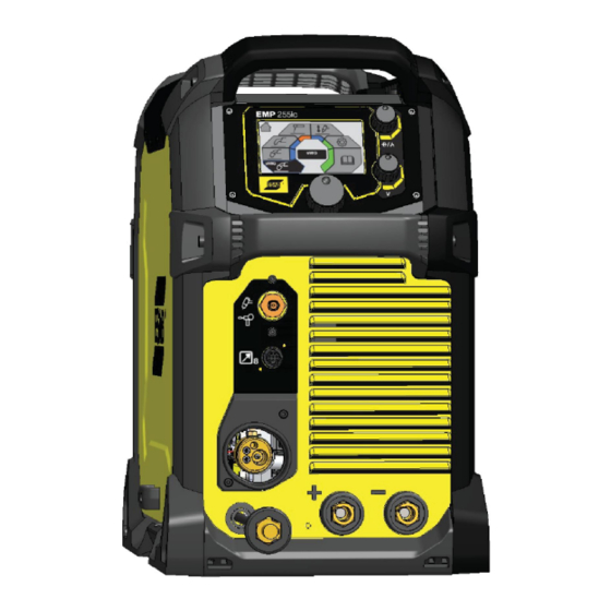 ESAB EMP 255ic Gebruiksaanwijzing