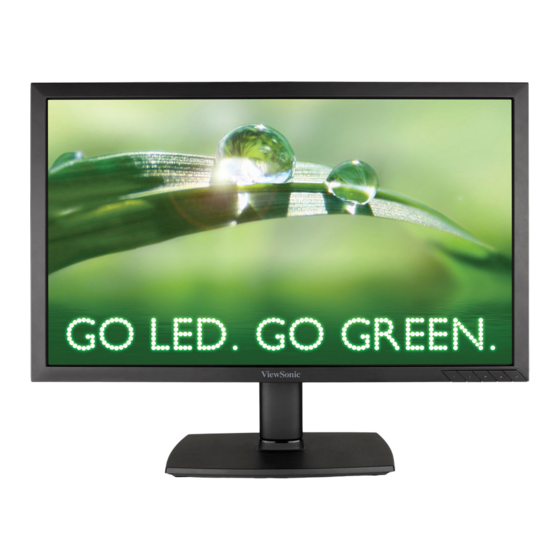 ViewSonic VA2451-LED Gebruikshandleiding