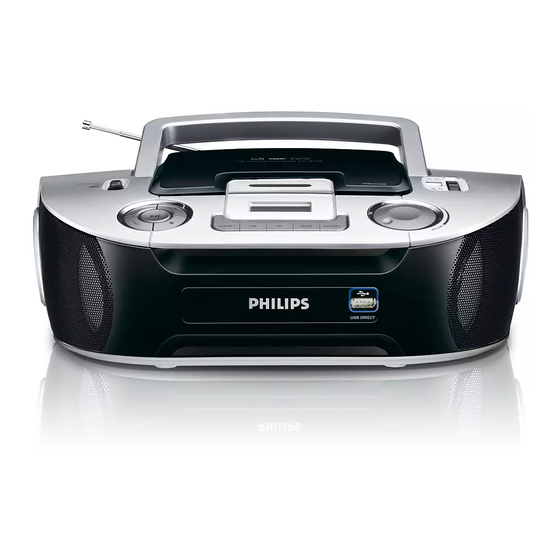 Philips AZ1832B/12 Gebruikershandleiding