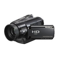 Sony HANDYCAM HDR-HC9E Bedieningshandleiding