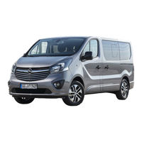 Opel Vivaro 2018 Gebruikershandleiding