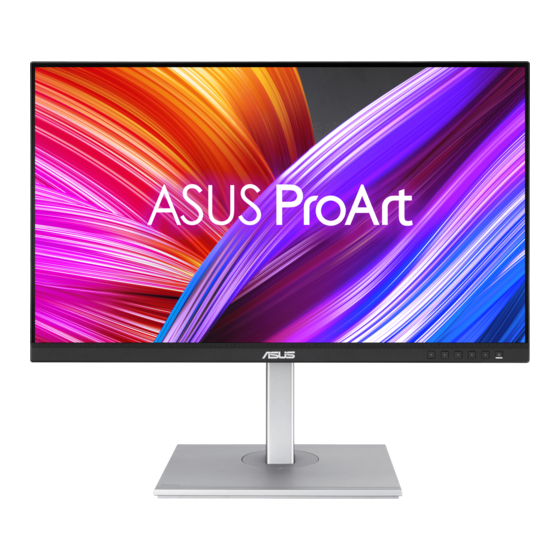 ASus PA278CGV Gebruikershandleiding