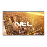 NEC MultiSync C431 Gebruikershandleiding